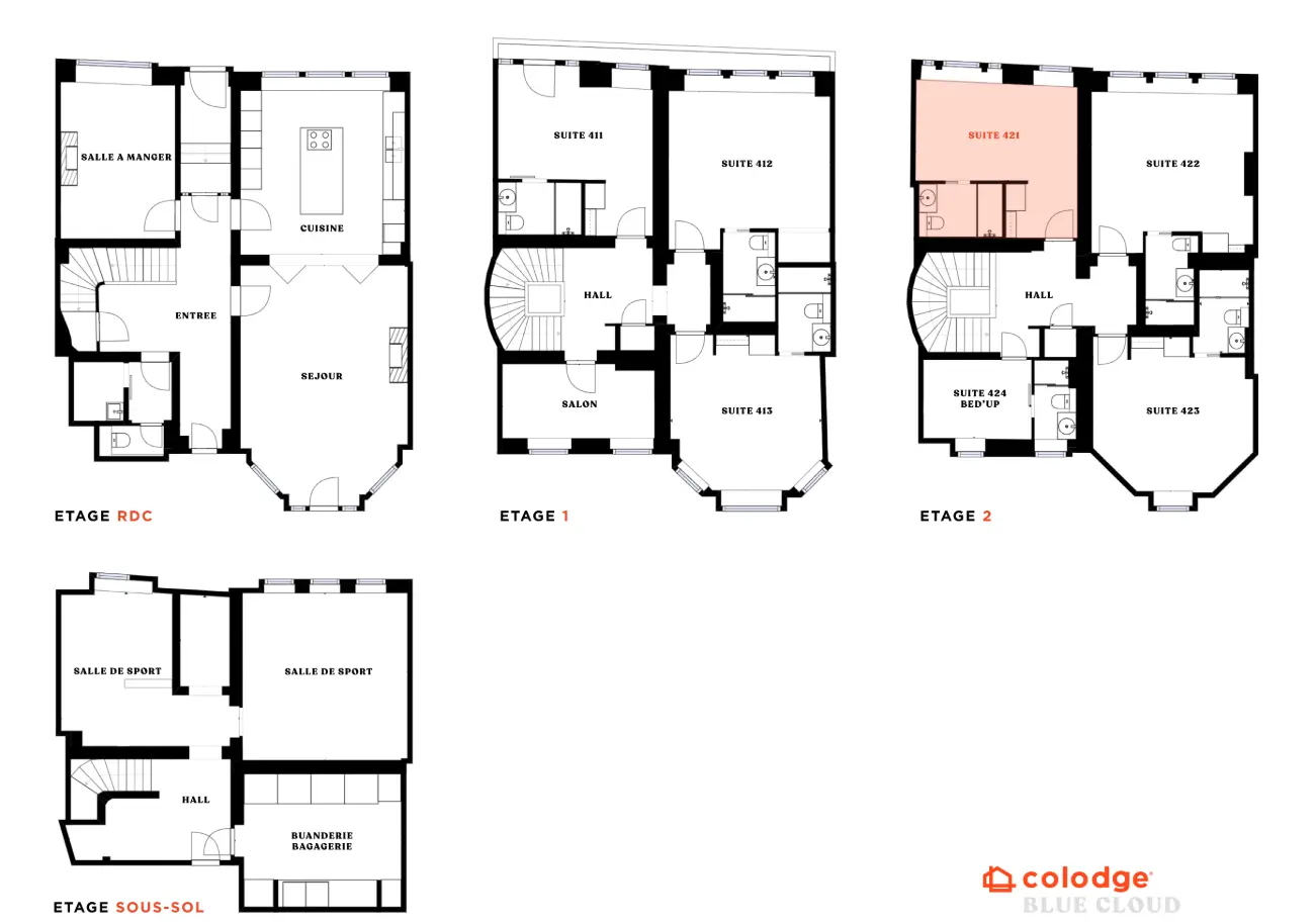 blue suite 421 plan